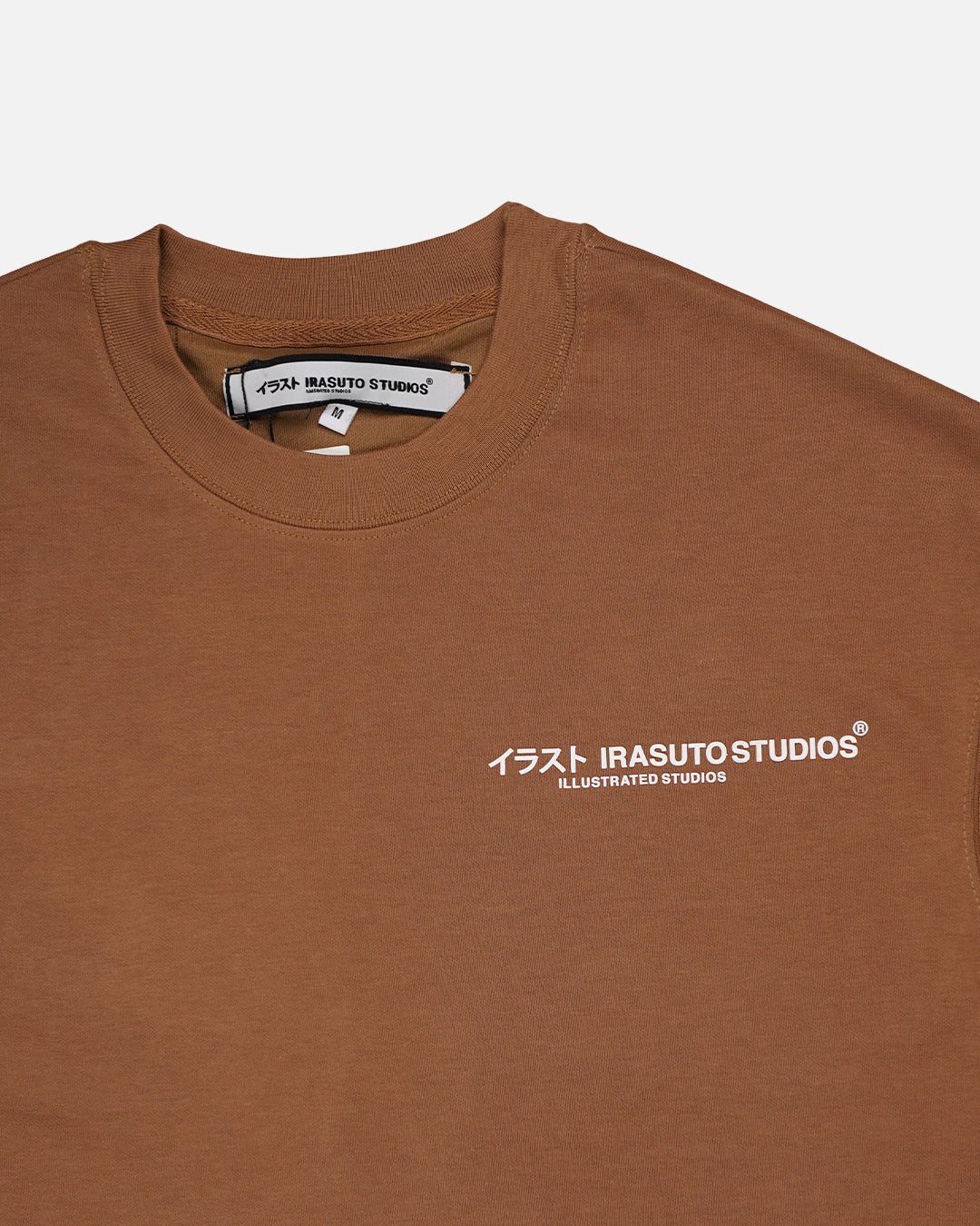 Branded Men's Brown Drop Shoulder Tee Mt-09