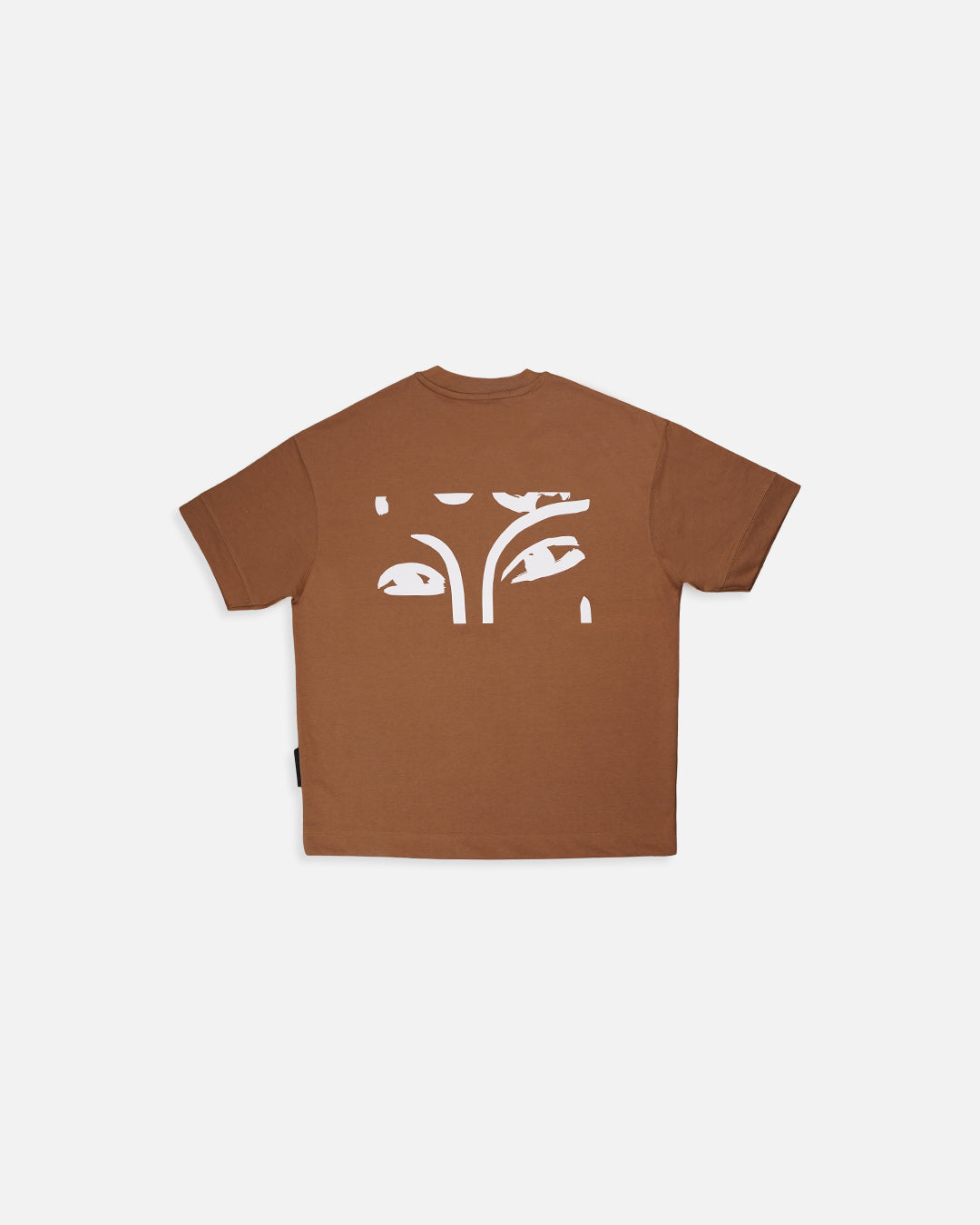 Branded Men's Brown Drop Shoulder Tee Mt-09