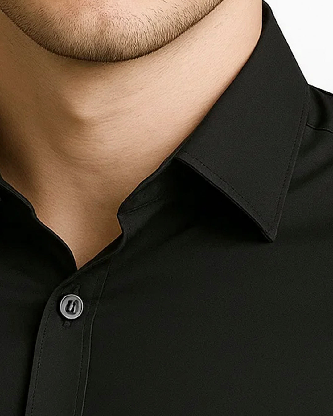 Michael Krs Branded Men's Slim Fit Shirt Black Color MMS-03
