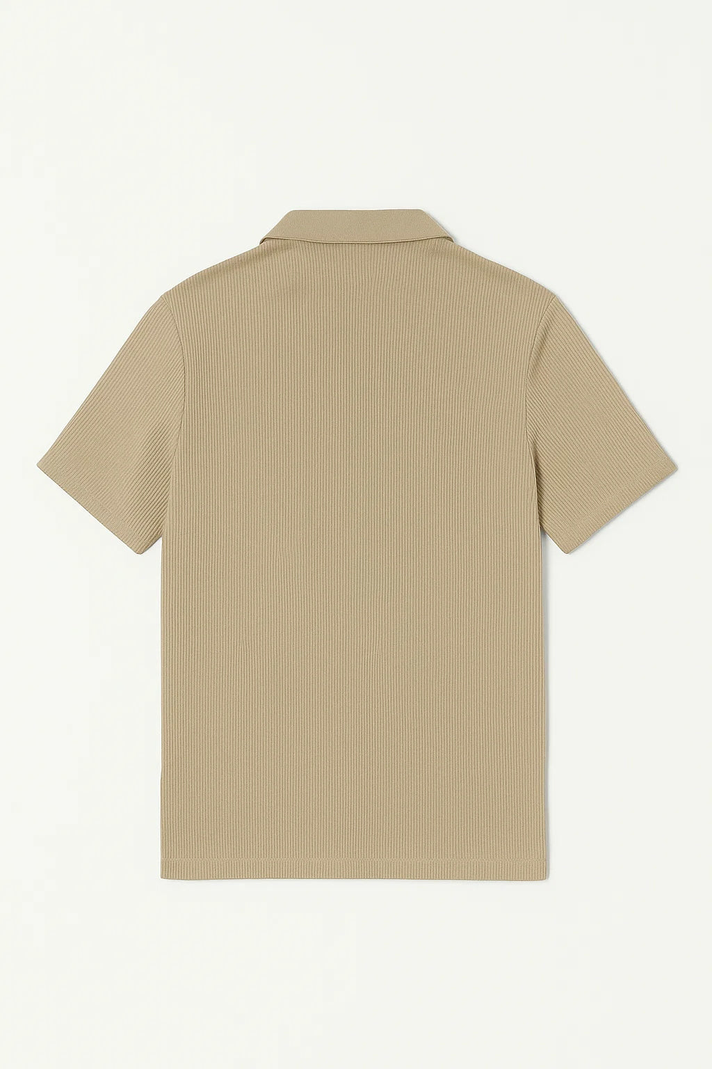 Spark Men's Rib Polo T-shirt Camel Brown Color MPT-10