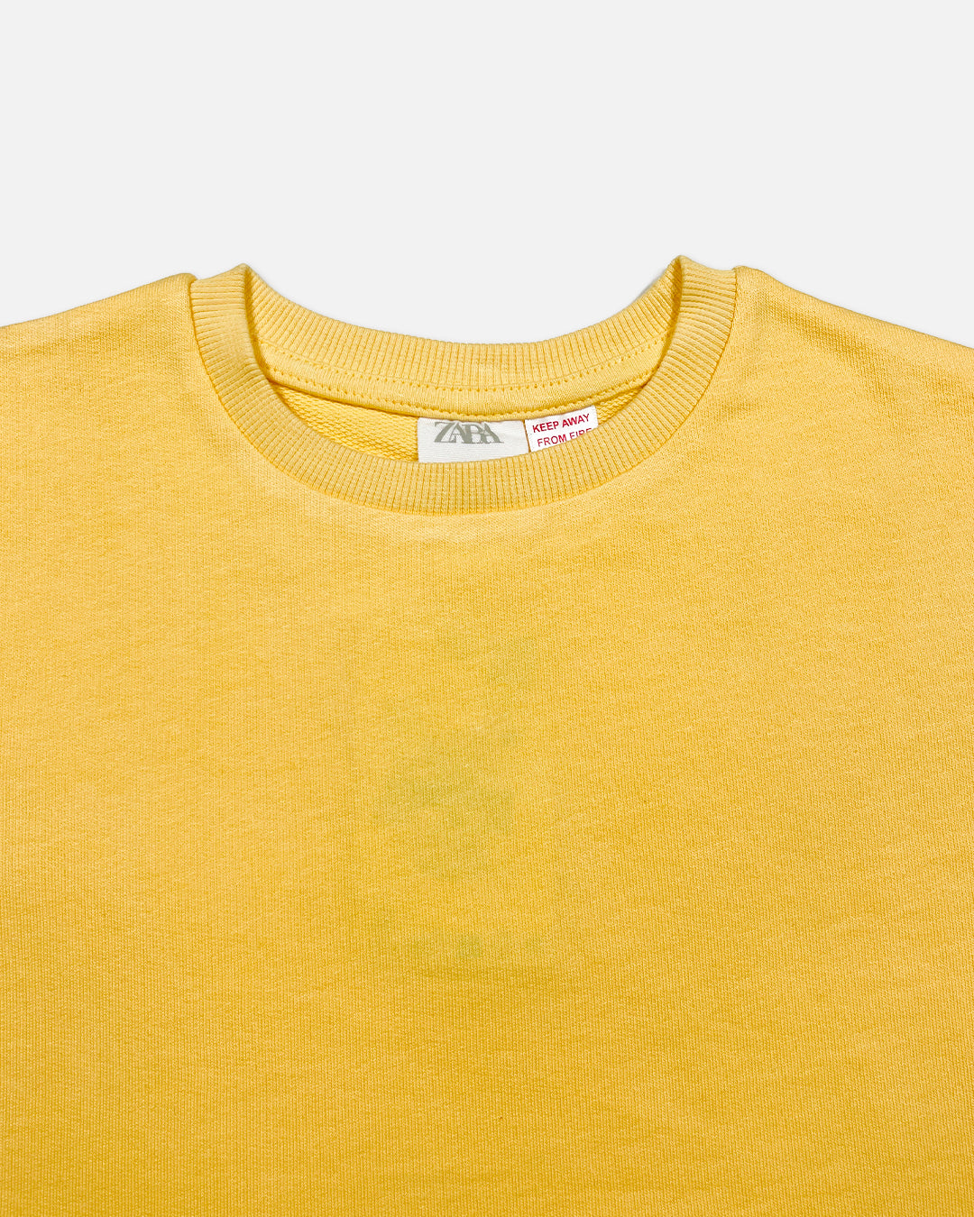 ZARRAA Branded Boy's Yellow Color T-shirt BTS-04