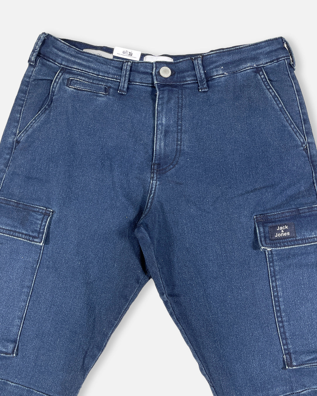 JCK&JONS Branded Men's Cargo Fit Pant Blue Color CFP-05