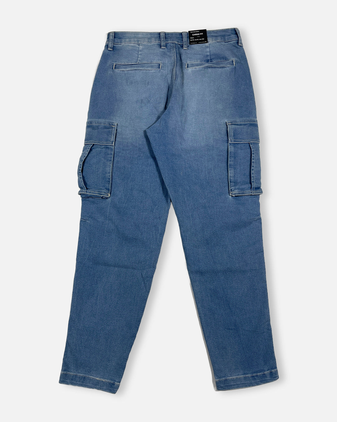 PullNBear Branded Men's Cargo Fit Pant Blue Color CFP-09