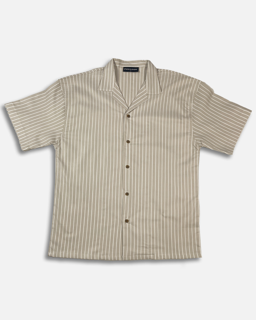Pegadoor Branded Casual Half Sleeves Shirt Light Brown Color MCS-08
