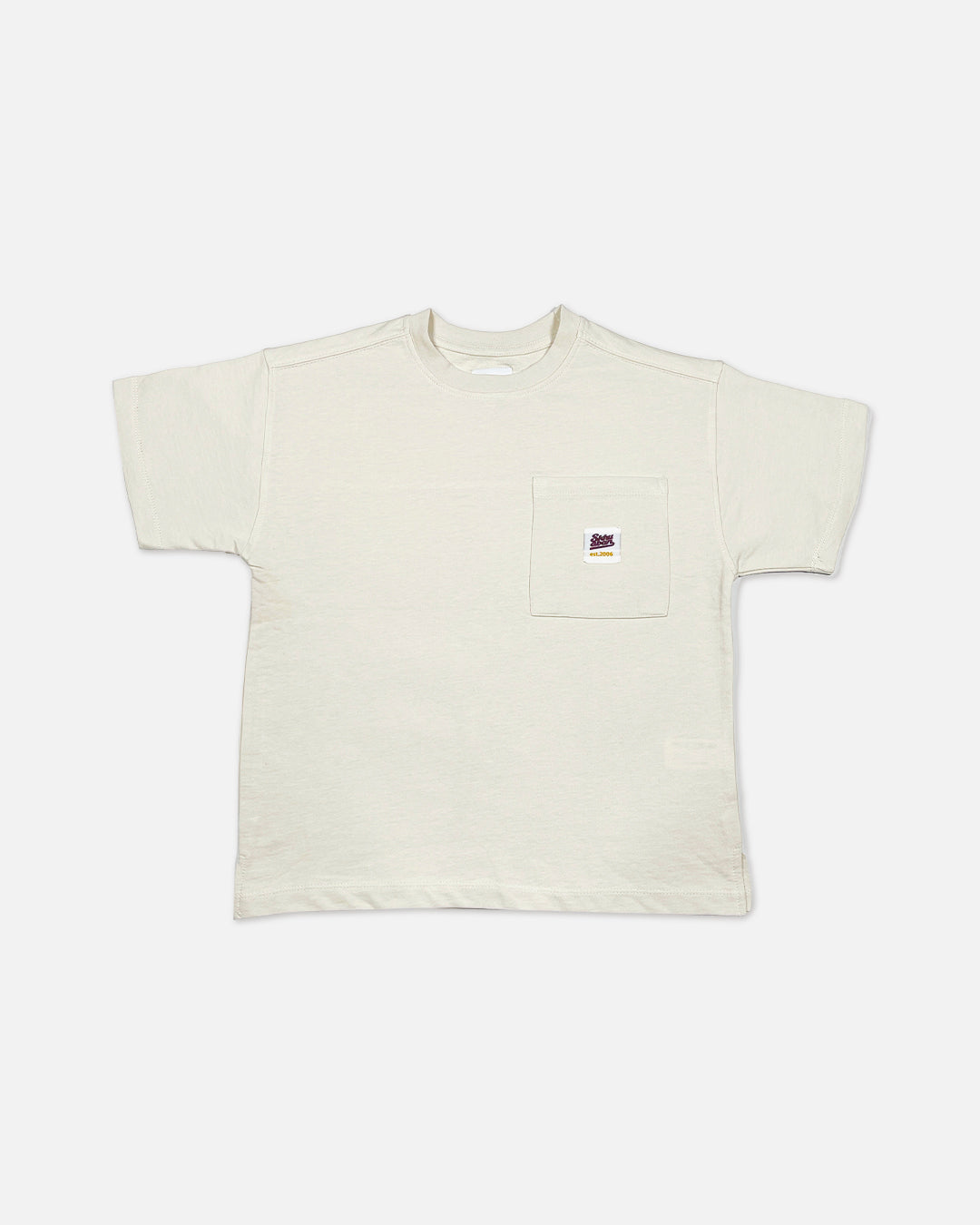 ZARRAA Branded Boy's Off White Color T-shirt BTS-03