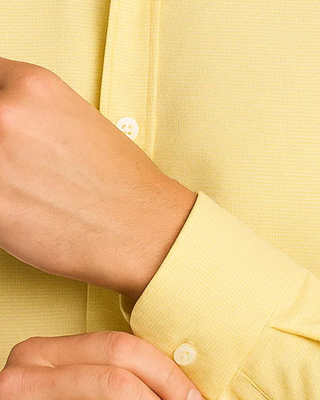 Michael Krs Men's Slim Fit Formal Shirt Yellow Color MMS-02