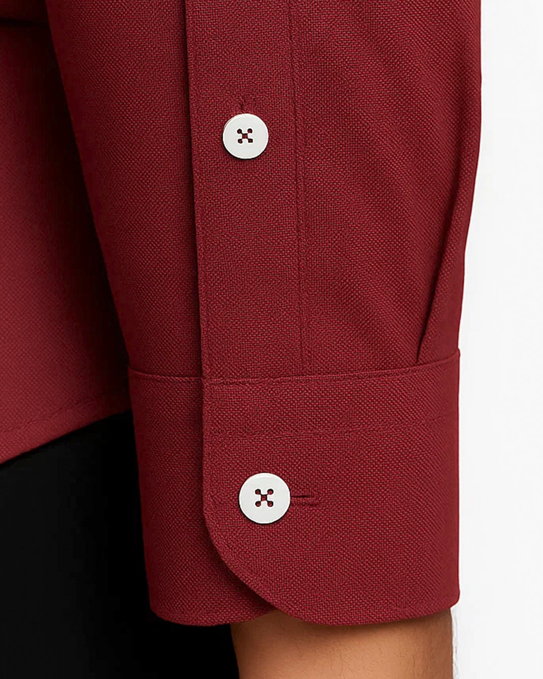 Michael Krs Branded Men's Slim Fit Shirt Maroon Color MMS-01