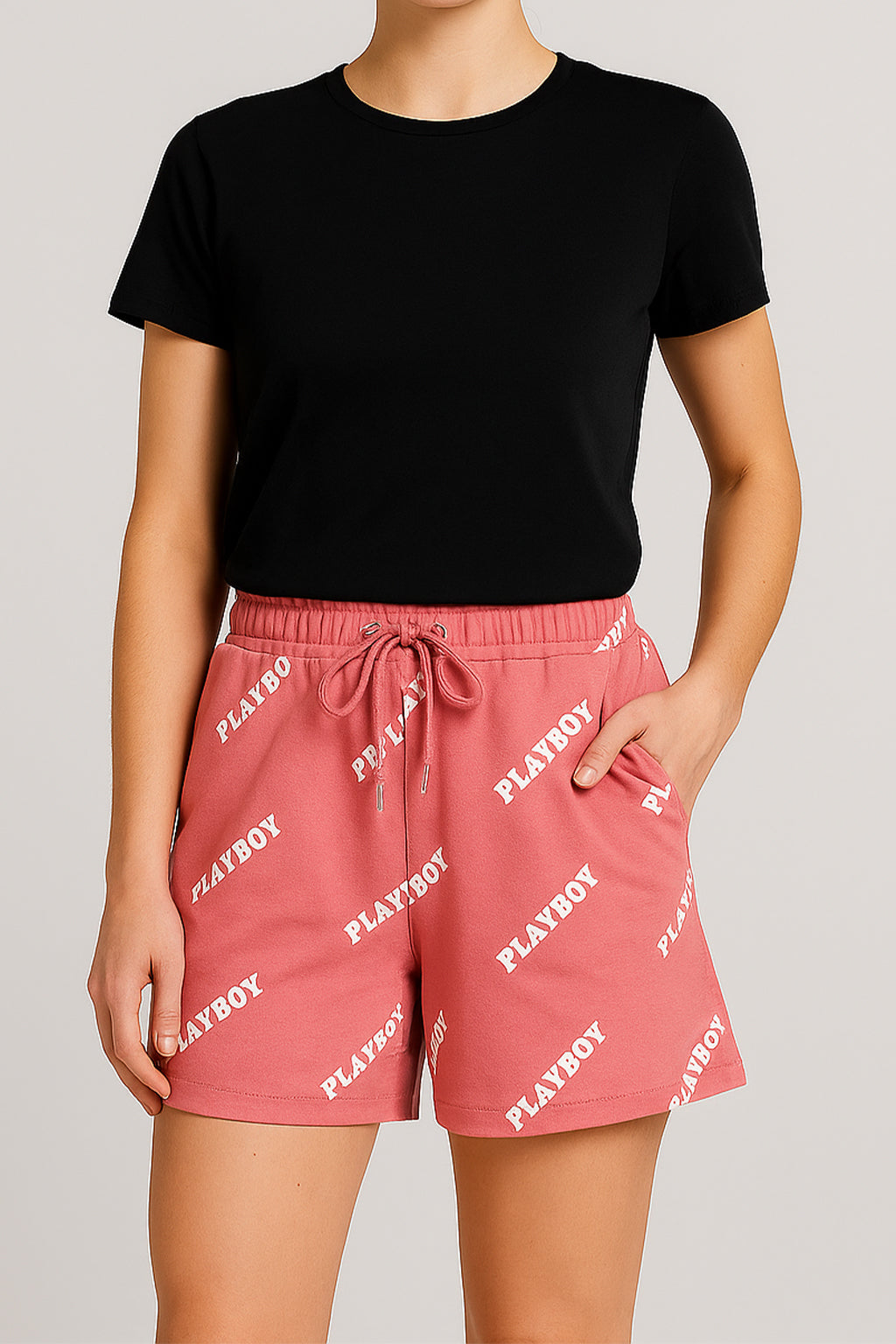 Misguidd Branded Women's Short Pink Color MWS-01