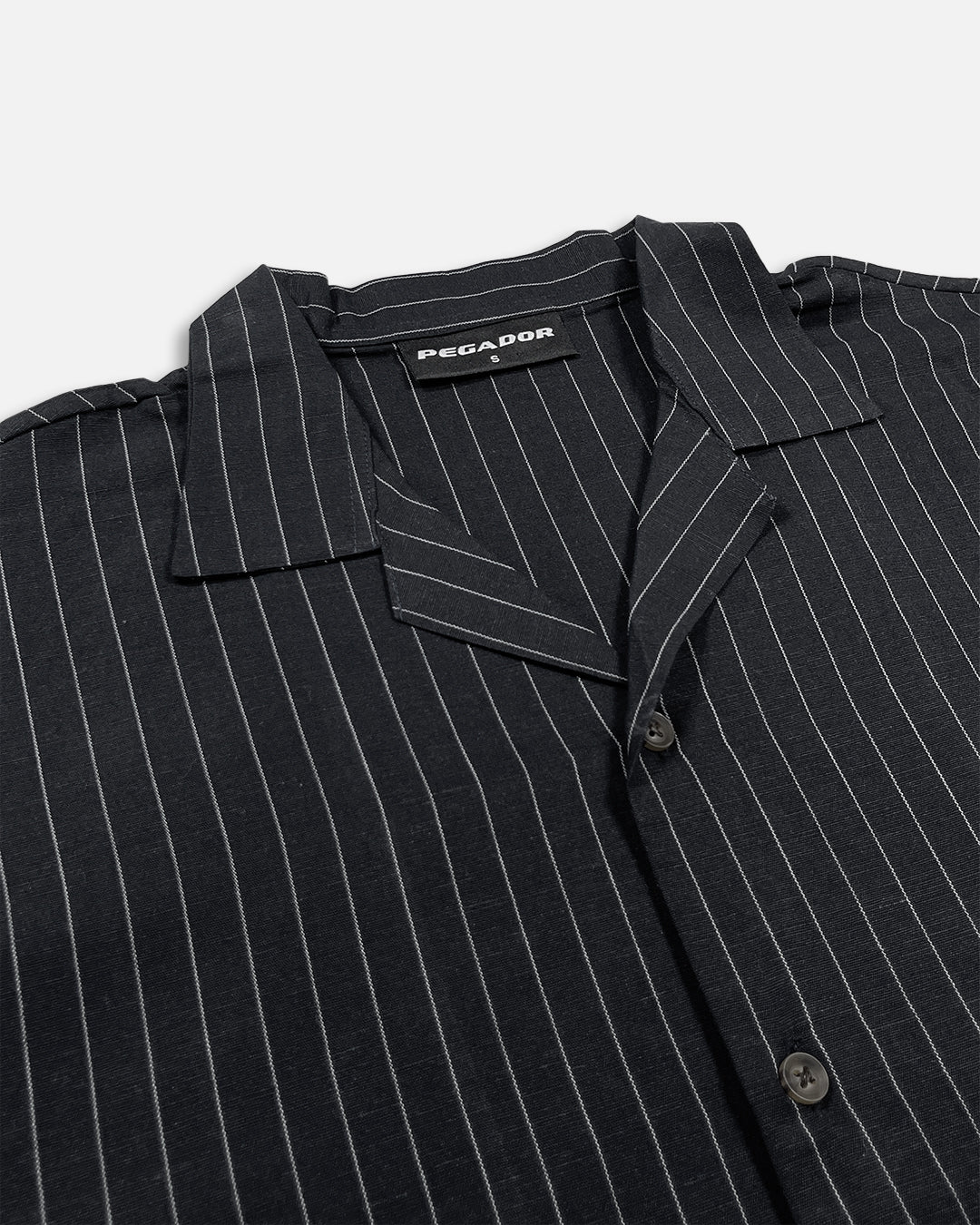 Pegadoor Branded Casual Half Sleeves Shirt Black Color MCS-06