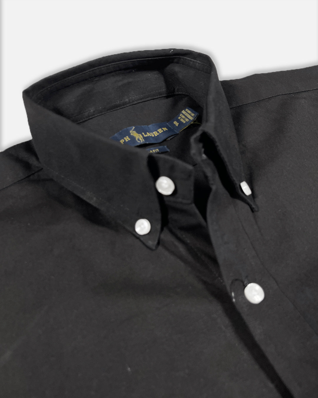 Pollo Branded Men's Slim Fit Black Color Shirt MFS-11