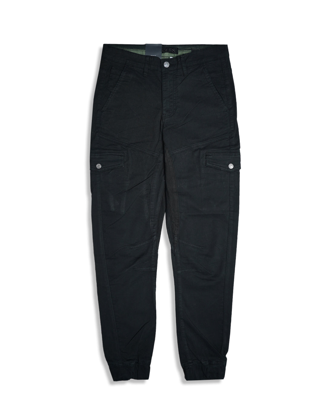 Guss Branded Men's Joger Fite Cargo Black Color CFP-23