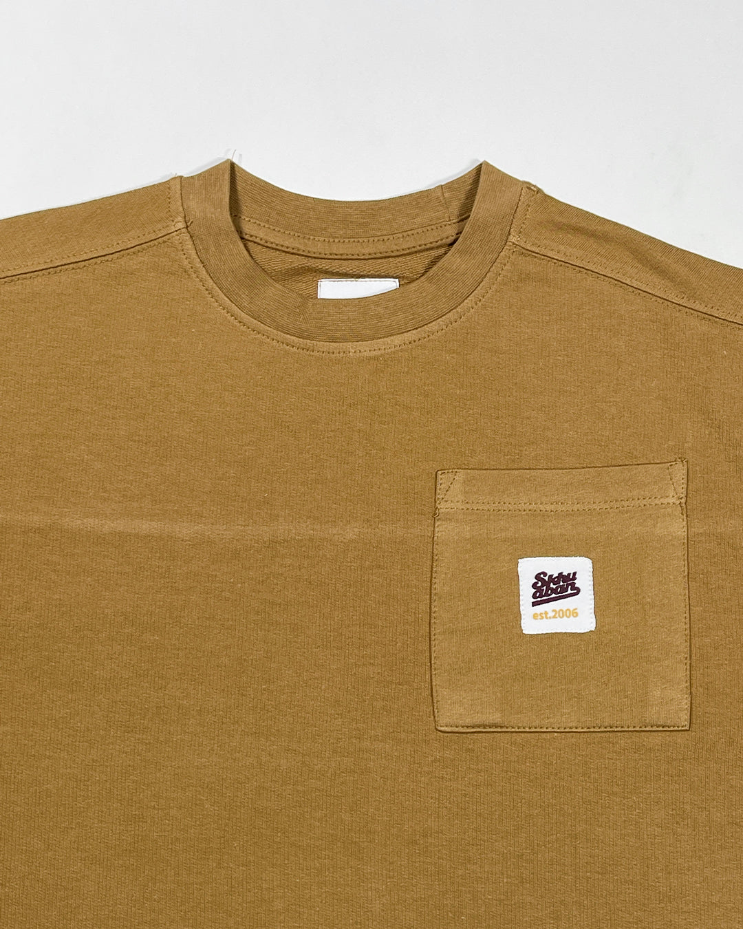 ZARRAA Branded Boy's Camel Brown Color T-shirt BTS-15