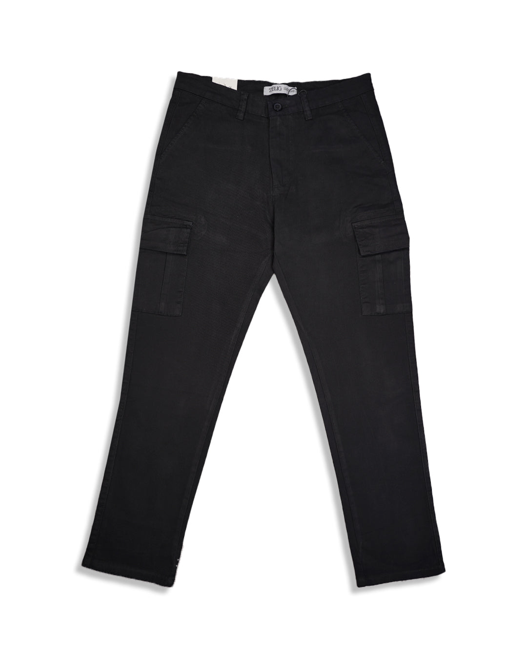 Zelig Branded Men's Joger Fit Cargo Black Color CFP-35