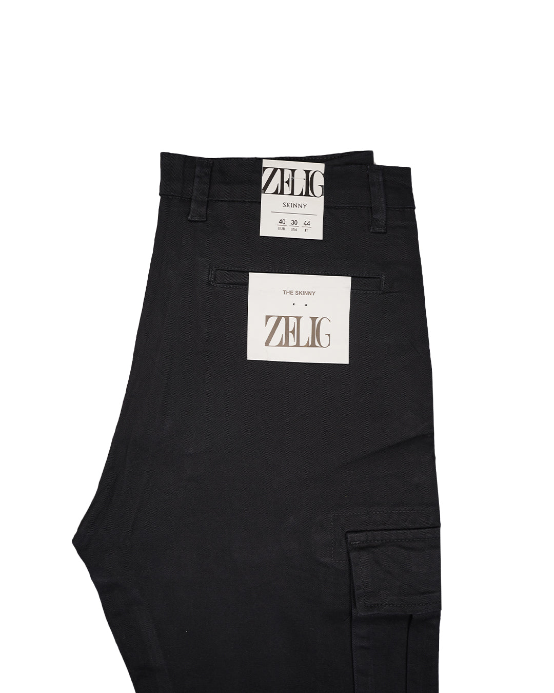 Zelig Branded Men's Joger Fit Cargo Black Color CFP-35