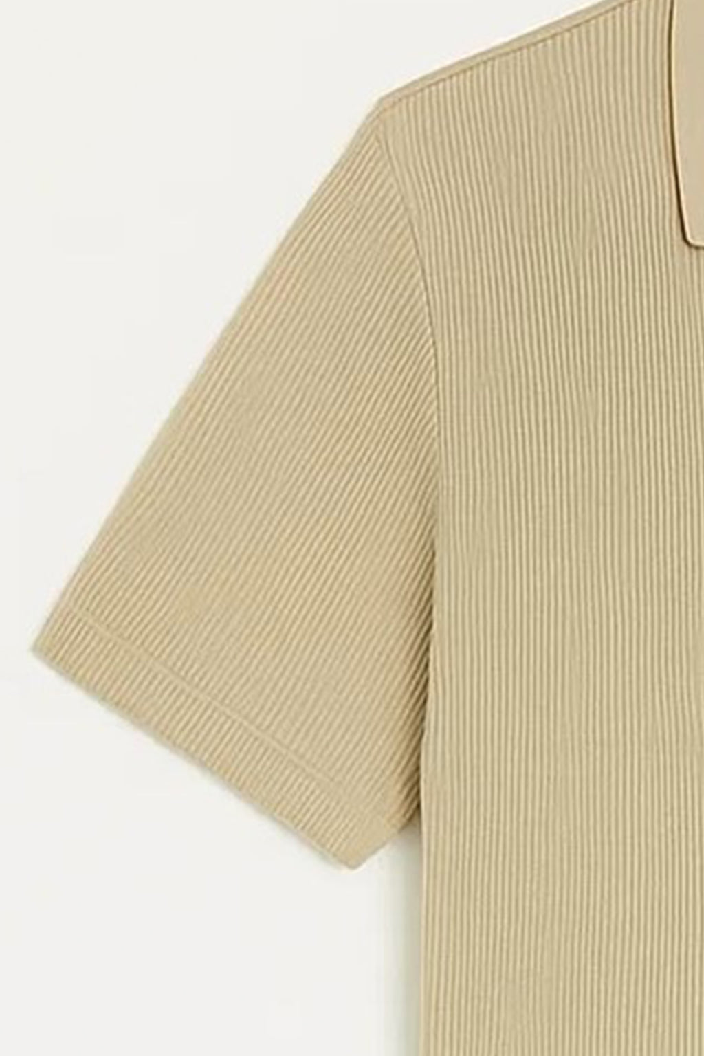 Spark Men's Rib Polo T-shirt Camel Brown Color MPT-10