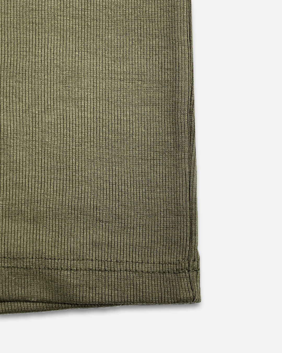 Spark Men's Olive Green Color Rib Polo T-shirt MPT-25