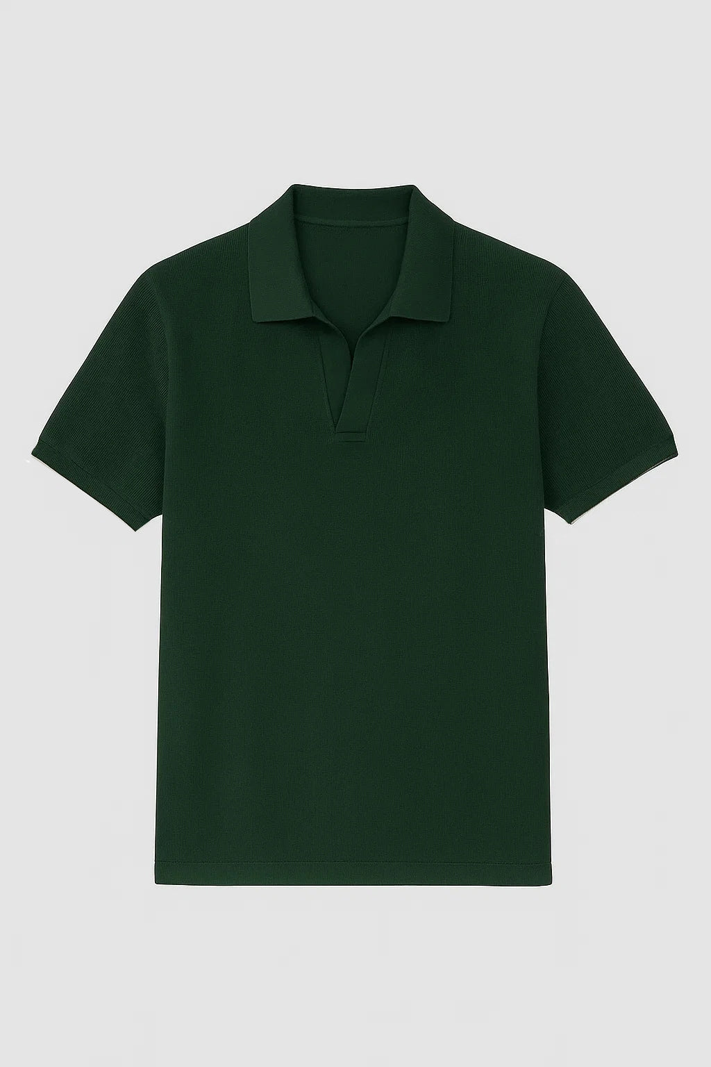 Spark Men's Rib Polo T-shirt Green Color MPT-09