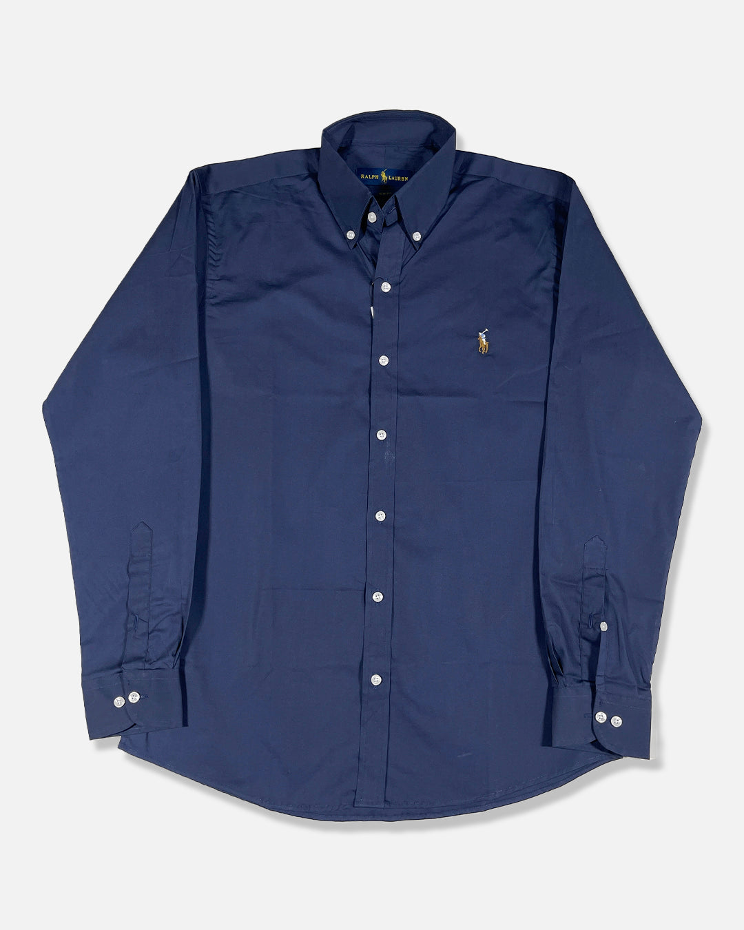Pollo Branded Men's Slim Fit Navy Blue Color Shirt MFS-13