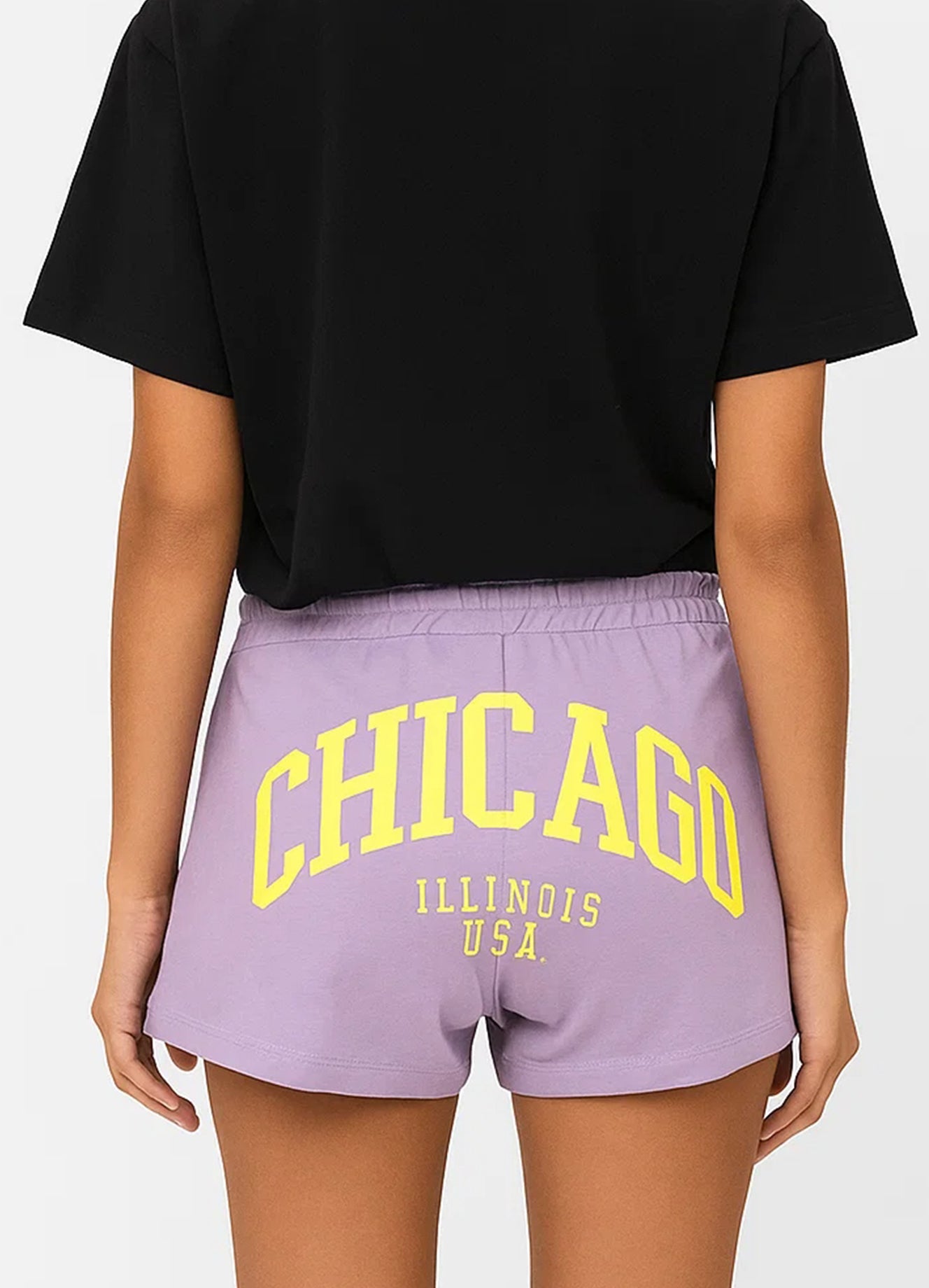 Misguidd Branded Women's Short Purple Color MWS-19