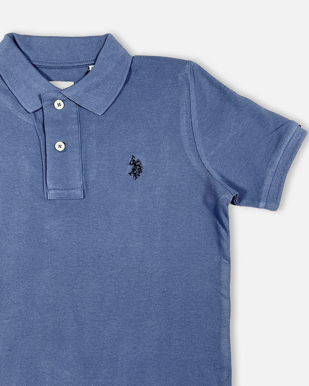 US Pollo Branded Boy's Polo T-shirt Blue Color BPT-05