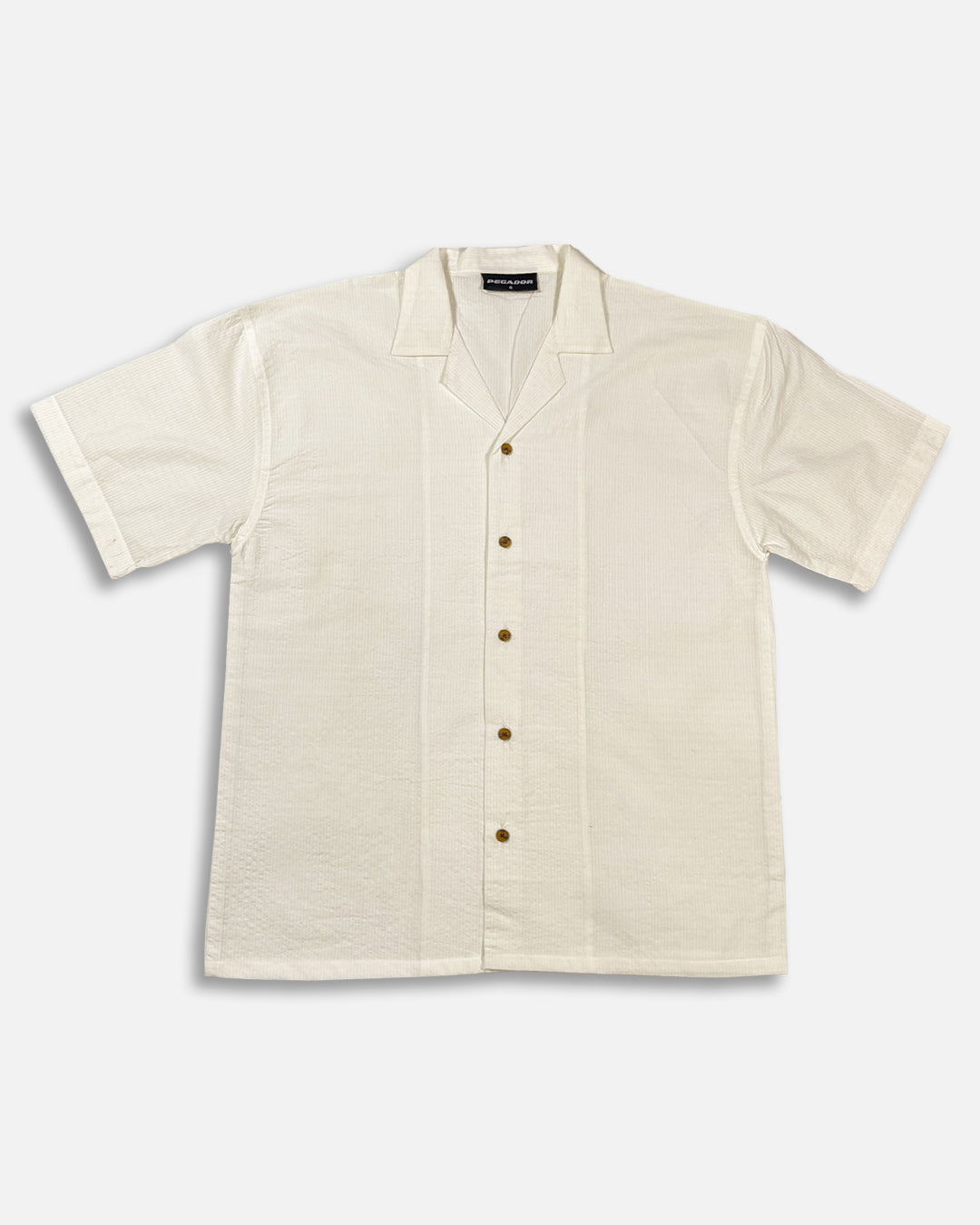 Pegadoor Branded Casual Half Sleeves Shirt Off White Color MCS-04