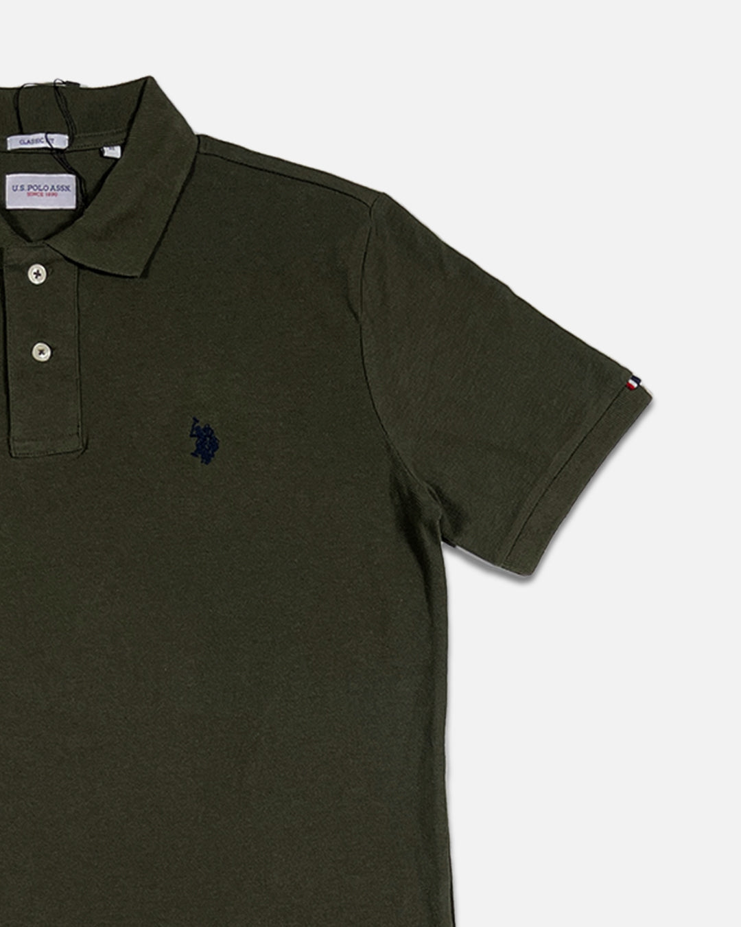 US Pollo Branded Men's Polo T-shirt Green Color MPT-15