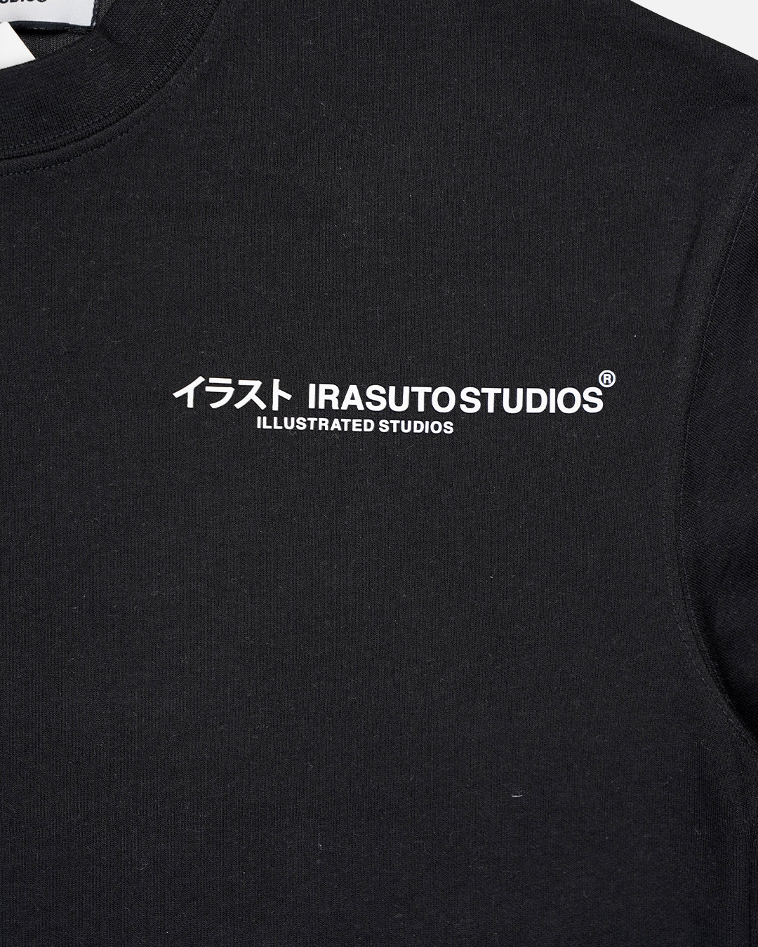 Branded Black Drop Shoulder Tee MT-11