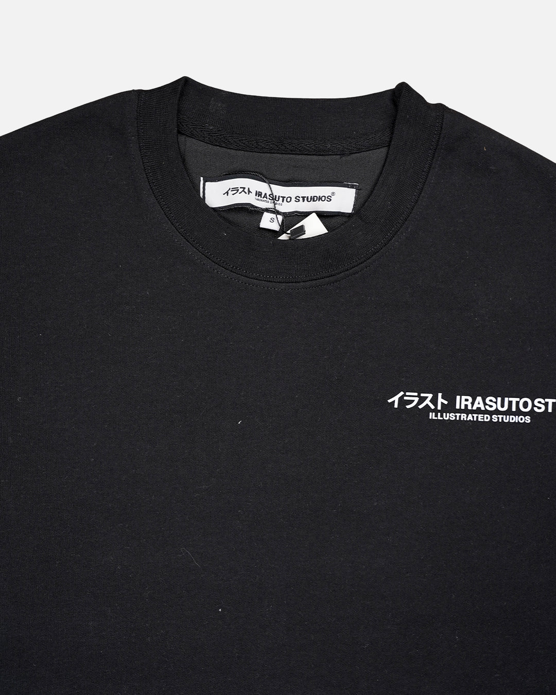 Branded Black Drop Shoulder Tee MT-11