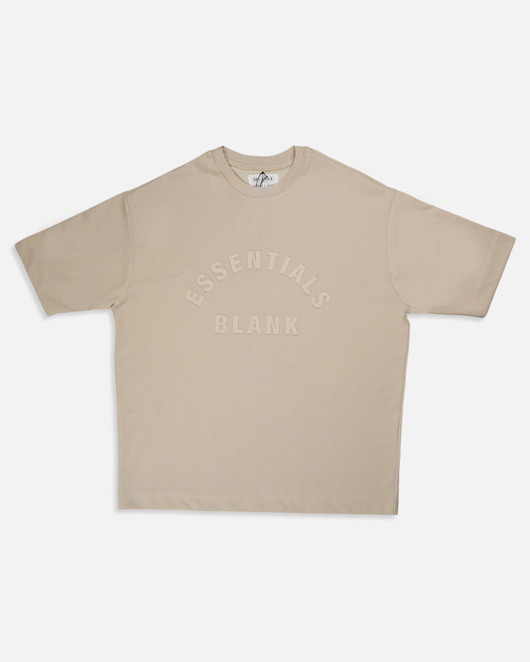Blanky Branded Men's Beige Drop Shoulder Tee MT-17