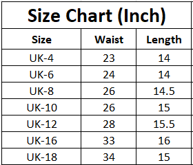 Misguidd Branded Women's Short Simple White Color MWS-14