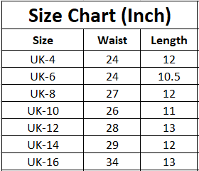 Misguidd Branded Women's Short Black Color MWS-16