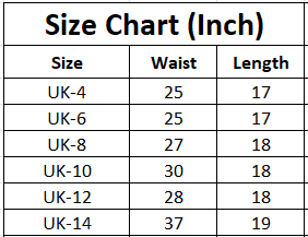 Misguidd Branded Women's Short White & Green Color MWS-06
