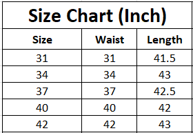 MLNN Branded Men's Slim Fit Chino Pant White Color MCP-11