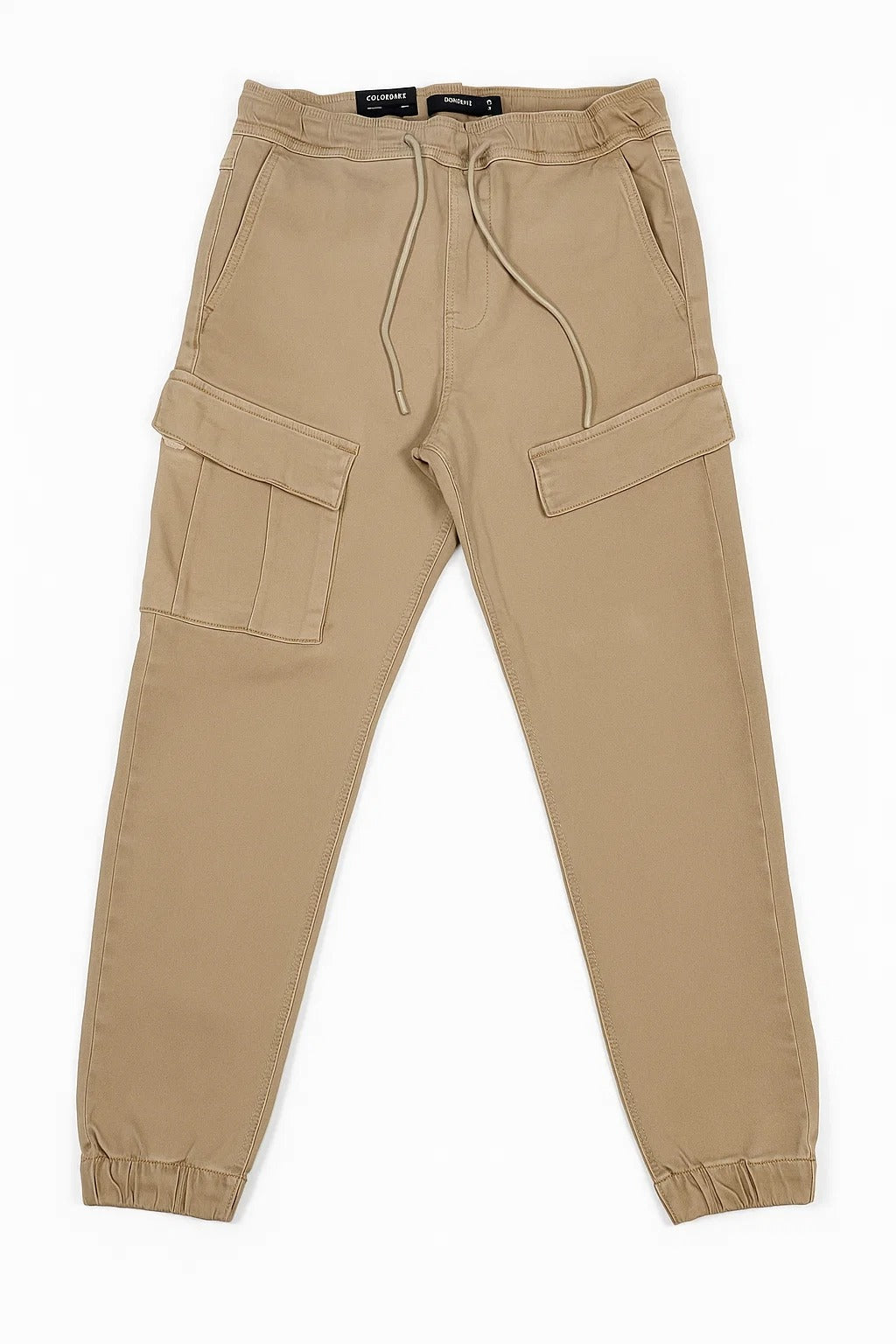 PullNBear Branded Men's Cargo Fit Pant Brown Color CFP-01