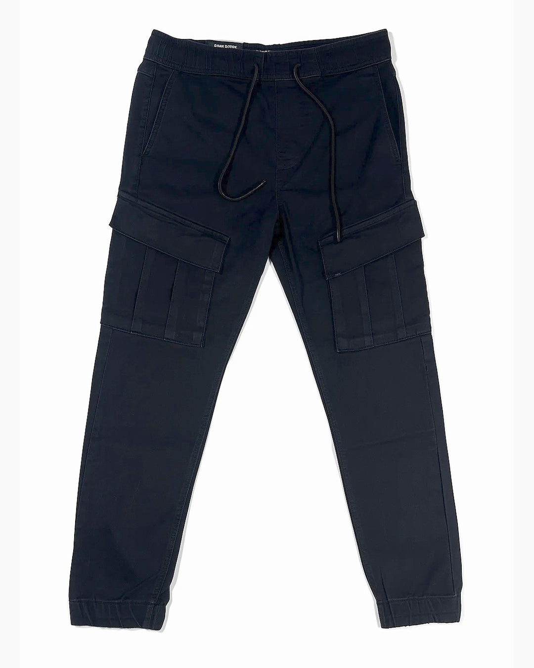 PullNBear Branded Men's Cargo Fit Pant Black Color CFP-04