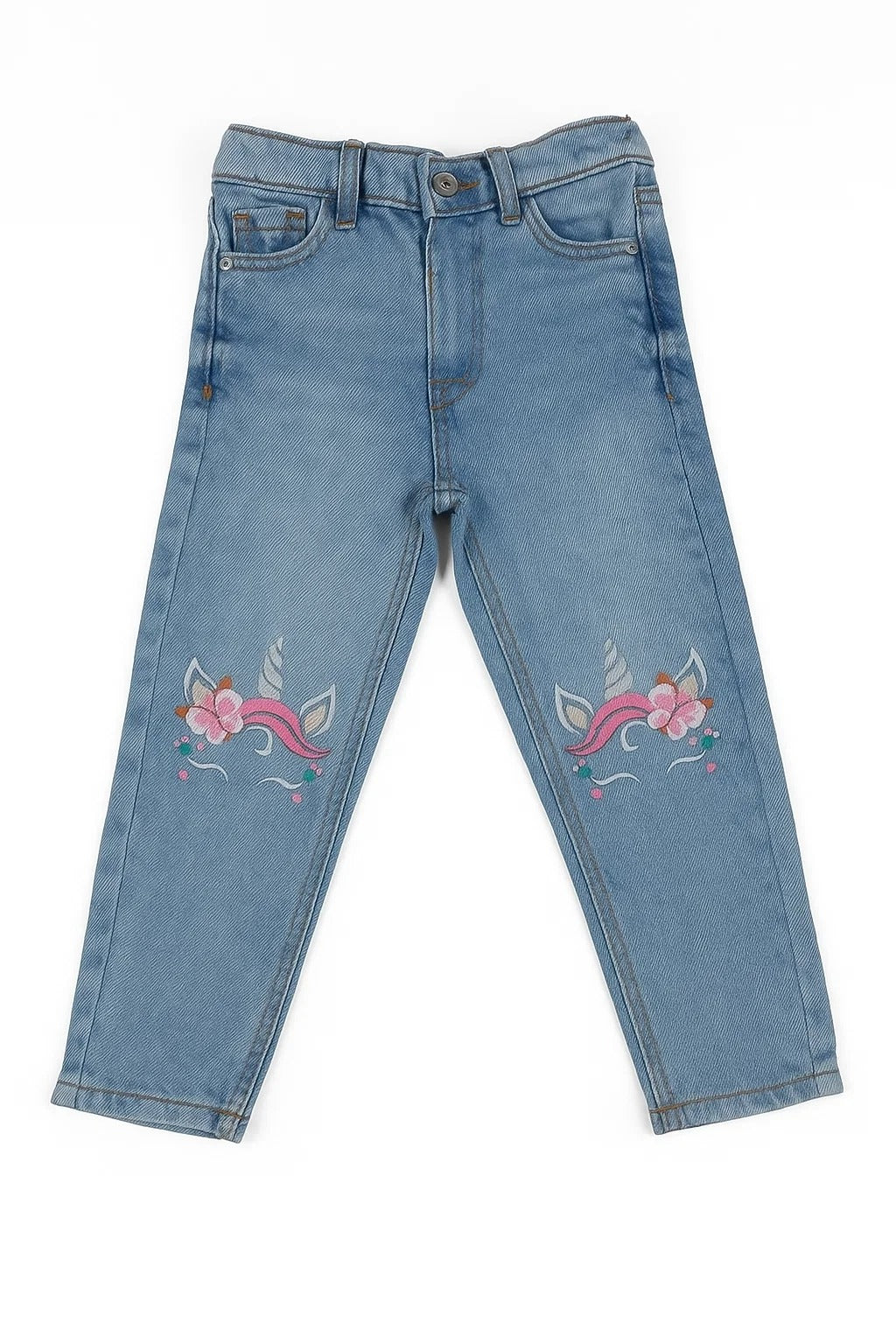 Branded Girl's Embroided Jeans GJ-01