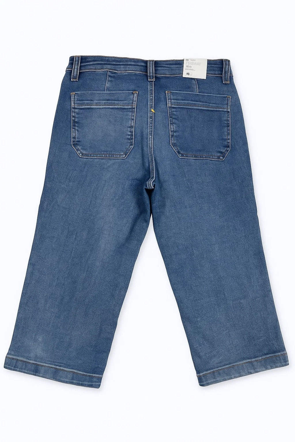 Branded Girl's Capri Jeans Denim Blue Color GJ-02