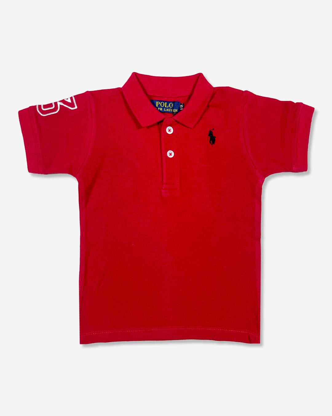 US Pollo Branded Boy's Polo T-shirt Red Color BPT-01