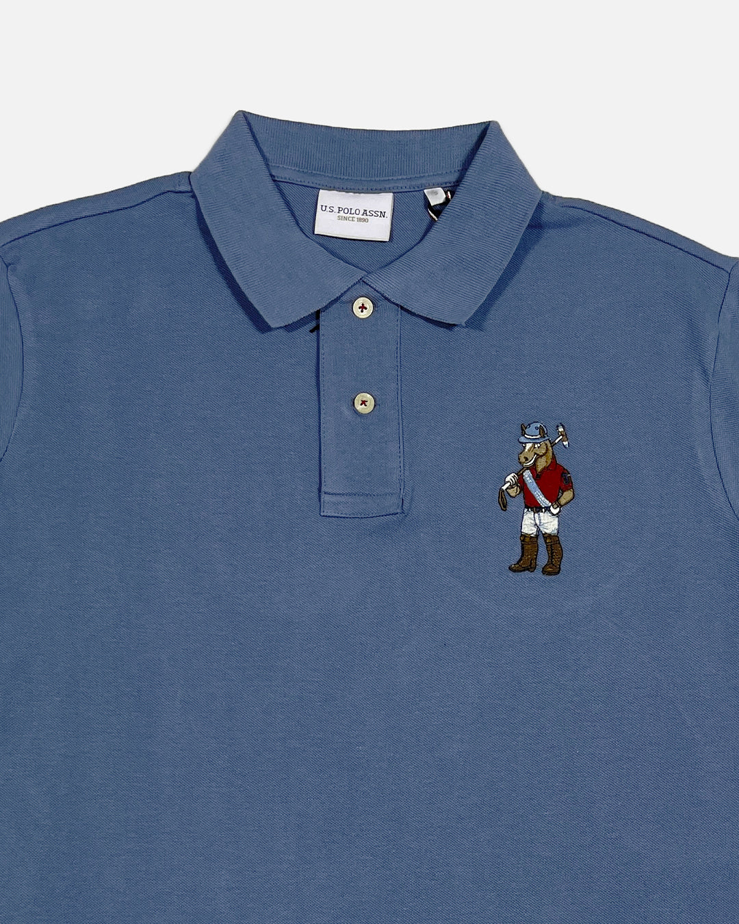 US Pollo Branded Men's Polo T-shirt Blue Color MPT-18