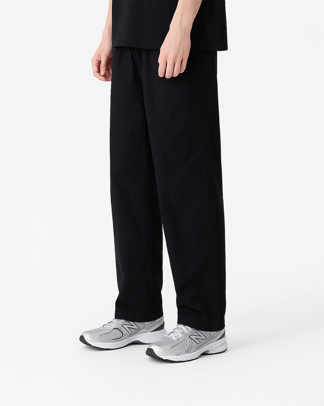 Spark Branded Unisex Wild leg Trouser Black Color Ut-17