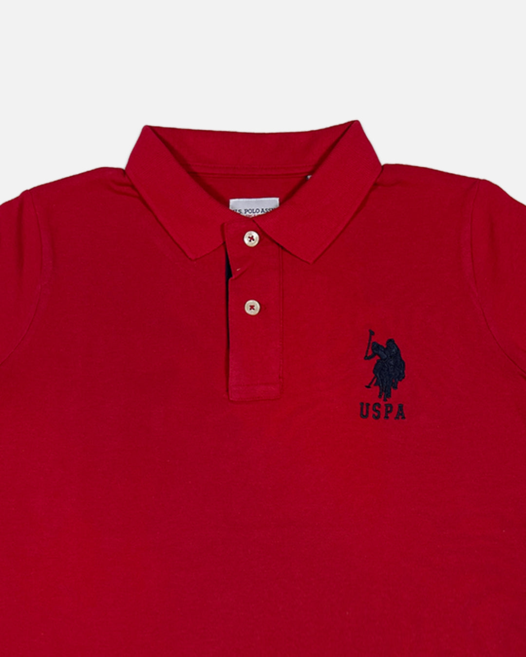 US Pollo Branded Men's Polo T-shirt Red Color MPT-12