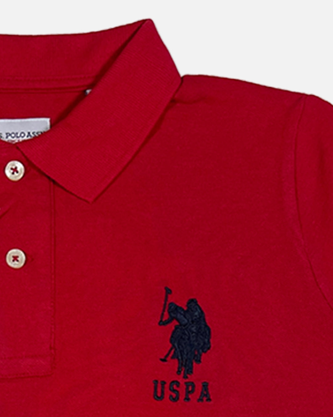 US Pollo Branded Men's Polo T-shirt Red Color MPT-12