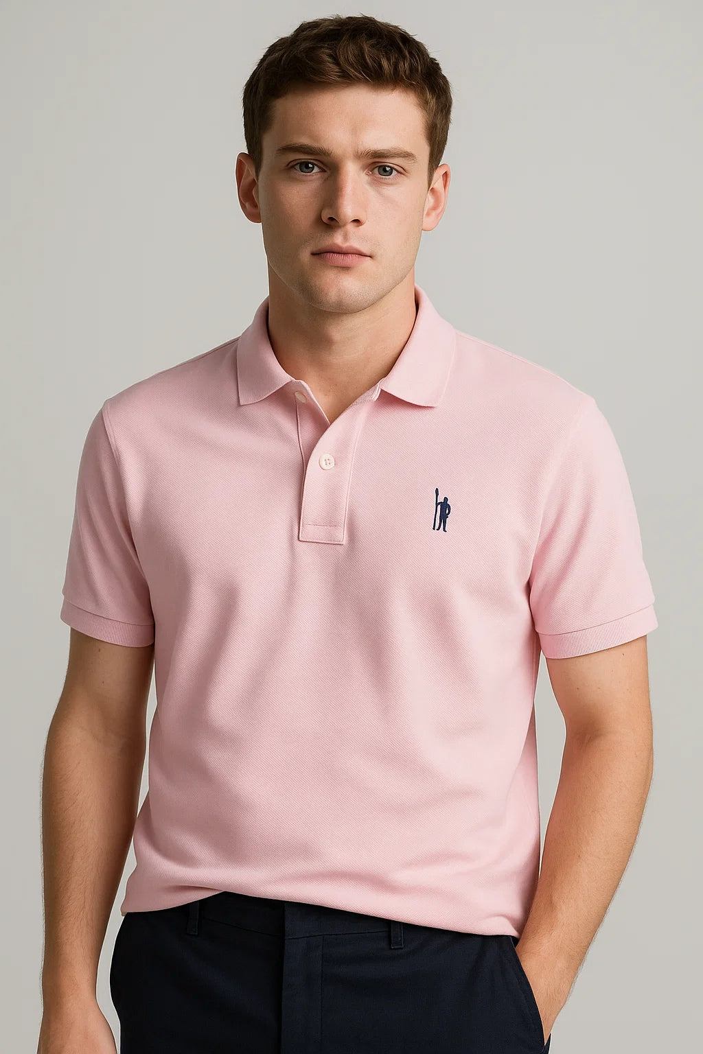 US Pollo Branded Men's Polo T-shirt Pink Color MPT-24