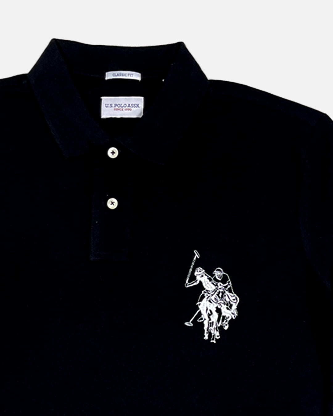 US Pollo Branded Men's Polo T-shirt Black Color MPT-23