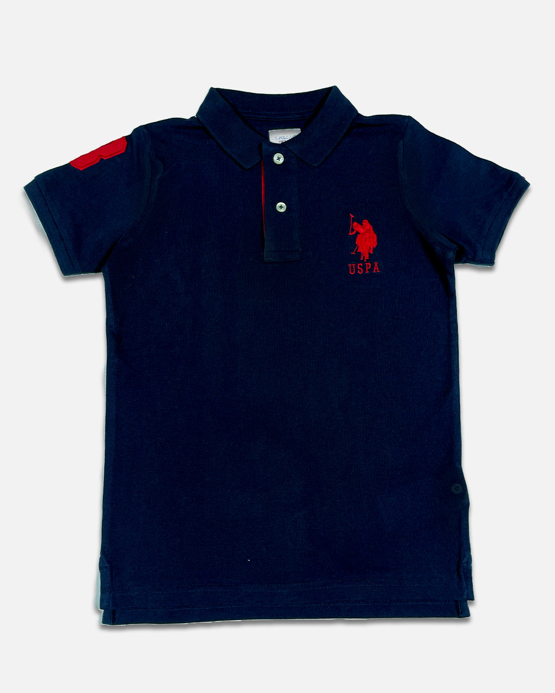 US Pollo Branded Men's Polo T-shirt Navy Blue Color MPT-13