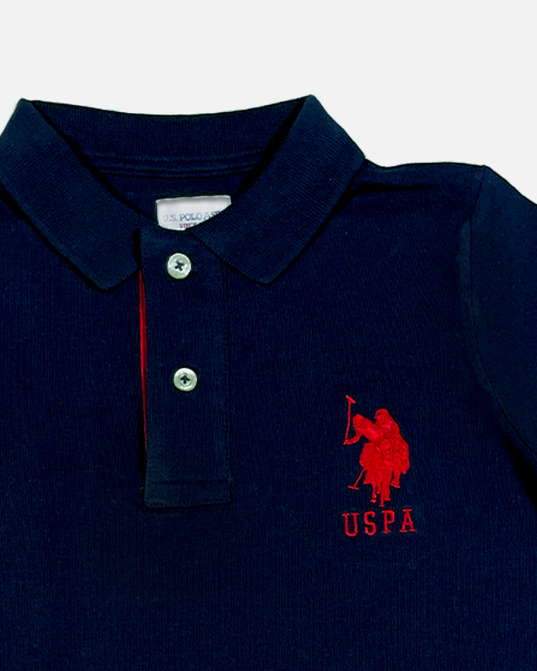 US Pollo Branded Men's Polo T-shirt Navy Blue Color MPT-13