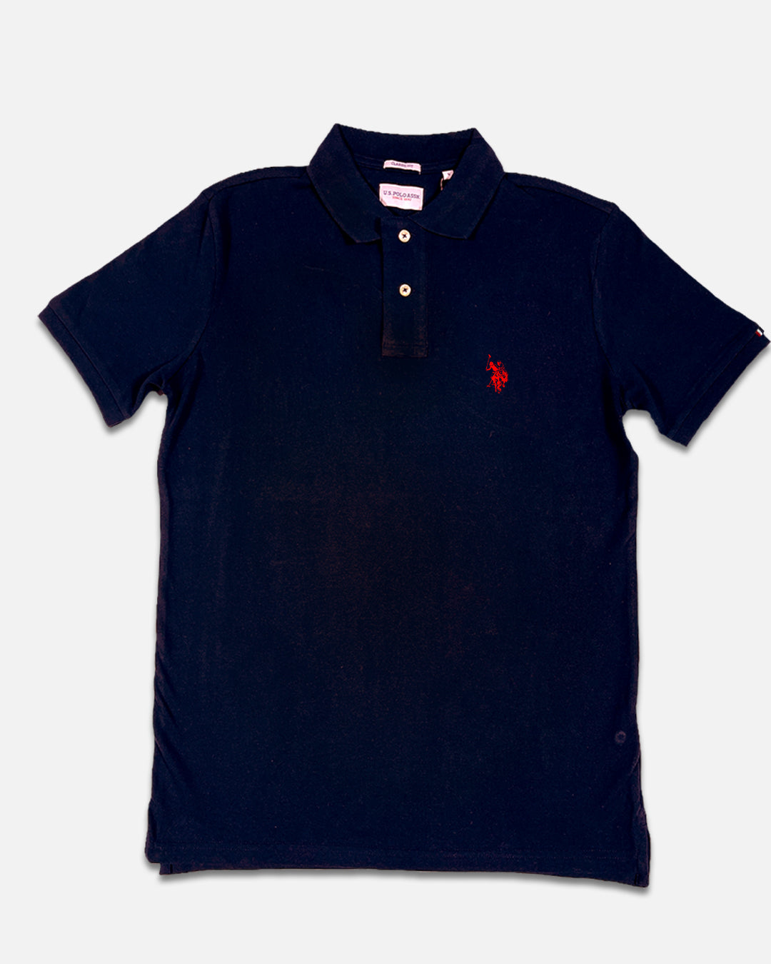 US Pollo Branded Men's Polo T-shirt Navy Blue Color MPT-21