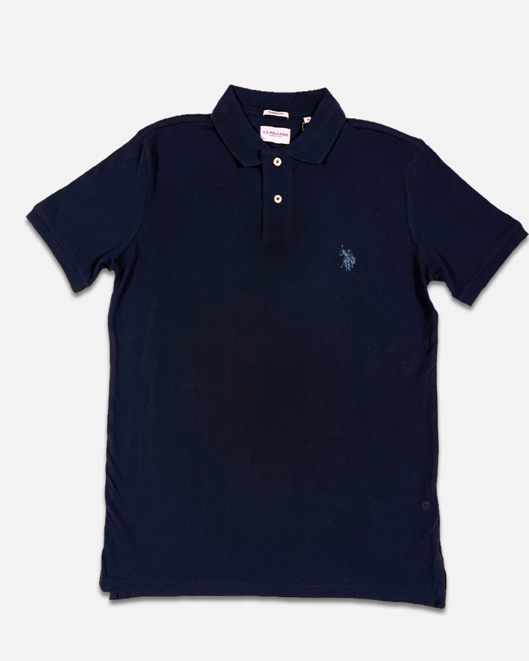 US Pollo Branded Men's Polo T-shirt Navy Blue Color MPT-19