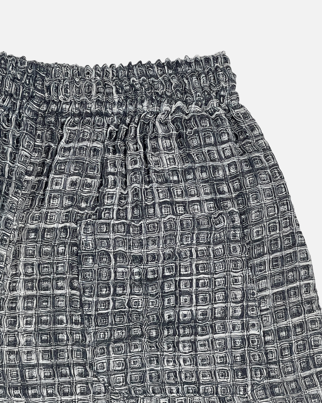 ZARRAA Branded Men's Textured Co-ord Set Black & White Color MCS-04