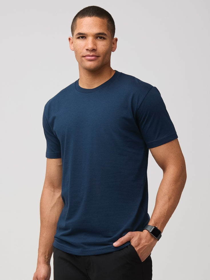 Hard Rok Branded Branded T-shirt Navy Blue Color MT-02
